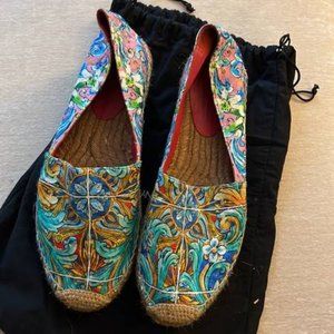 Dolce and Gabbana shoes espadrilles